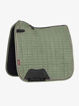 Le Mieux Schabracke Suede Dressage Square, L, rosemary, DR
