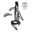Schockemöhle anatomische Trense SP STANFORD WIDE black-silver