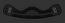 MATTES Kurzgurt mondförmig mit Lammfell schwarz 65cm