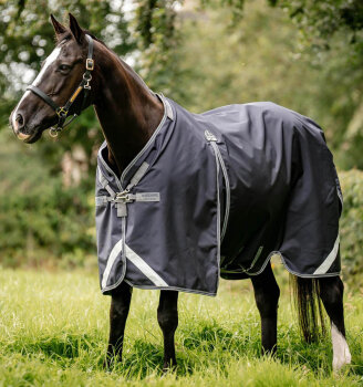 Horseware Weidedecke RAMBO OPTIMO 0g, navy/thunderstorm grey/silver