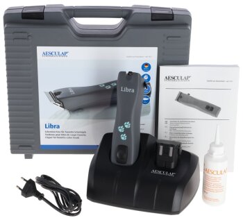 Aesculap Akku-Schermaschine Libra inkl. 2 Akkus, grau