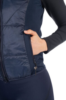 HKM Damen Heizweste SLIMLINE STYLE dunkelblau