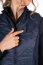 HKM Damen Heizweste SLIMLINE STYLE dunkelblau