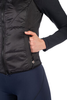 HKM Damen Heizweste SLIMLINE STYLE schwarz