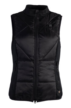 HKM Damen Heizweste SLIMLINE STYLE schwarz