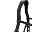 Stübben Trense PRO-JUMP mit Slide & Lock, kombiniertes Reithalfter, schwarz/schwarz
