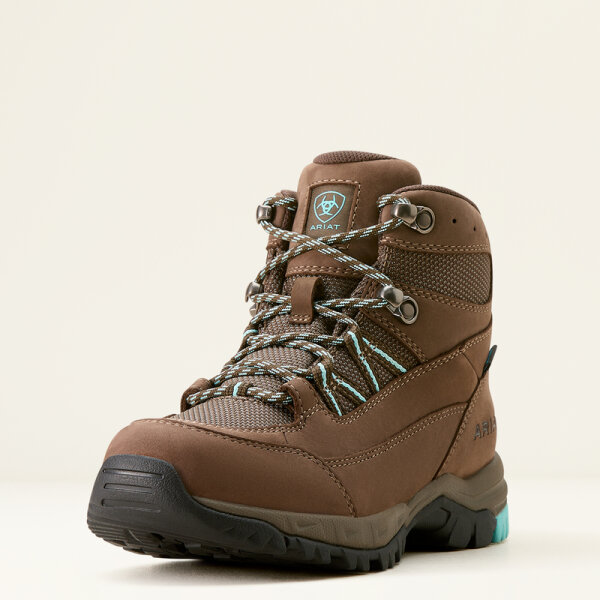 Ariat Damen Schuhe SKYLINE SUMMIT H²O, bitter brown/aqua