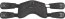 ERREPLUS Dressurgurt SPIDER schwarz