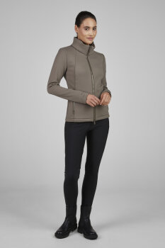 Pikeur Damen Jacke FLEECE JACKET #8040 Selection, slate brown