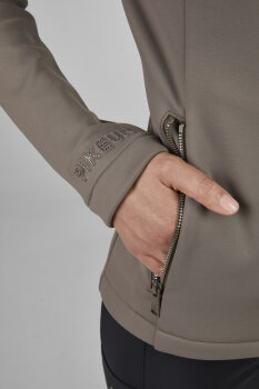 Pikeur Damen Jacke FLEECE JACKET #8040 Selection, slate brown