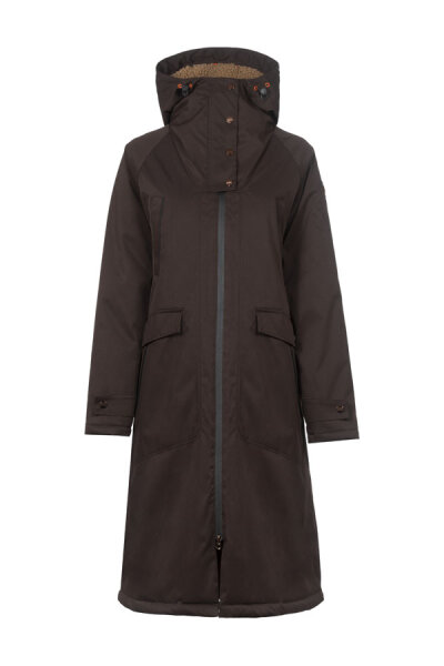 Cavallo Damen Mantel CAVALLIOR espresso