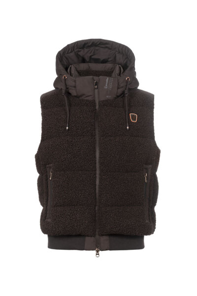 Cavallo Damen Hybridweste CAVALLEXI espresso