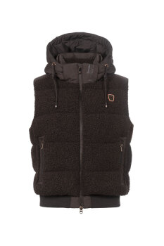 Cavallo Damen Hybridweste CAVALLEXI espresso