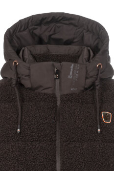 Cavallo Damen Hybridweste CAVALLEXI espresso