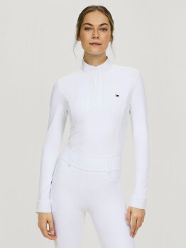 Tommy Hilfiger Damen Winter Turniershirt VERONA optic white
