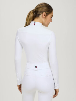 Tommy Hilfiger Damen Winter Turniershirt VERONA optic white