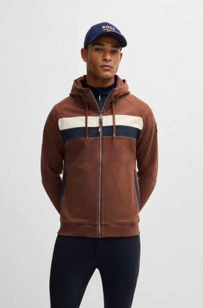 Boss Equestrian Herren Zip Hoodie RIVER cappuccino
