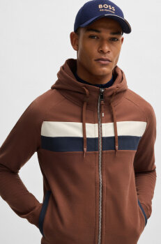 Boss Equestrian Herren Zip Hoodie RIVER cappuccino