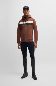 Boss Equestrian Herren Zip Hoodie RIVER cappuccino
