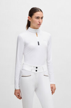 Boss Equestrian Damen Turniershirt MINOU white