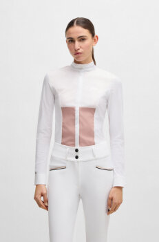 Boss Equestrian Damen Glitter Turnierbluse EMMA rose haze