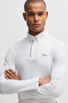 Boss Equestrian Herren Turniershirt NICK white