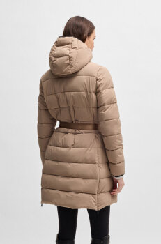Boss Equestrian Damen Puffer Mantel VESPA camel