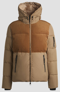 Boss Equestrian Herren Cord Puffer Jacke TOMAS camel