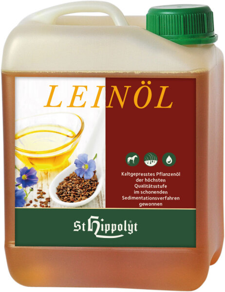 St.Hippolyt Leinöl 2,5 Liter