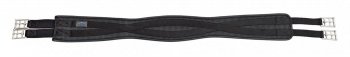Busse Sattelgurt VINYL-GEL-LONG, elastisch, schwarz, 140cm