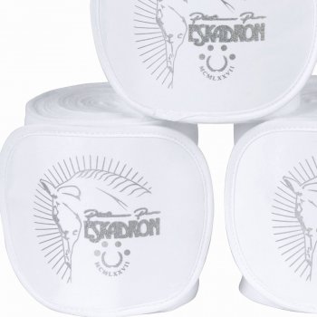 ESKADRON Bandagen FLEECE Platinum (PURE ltd. FS18) in white Pony