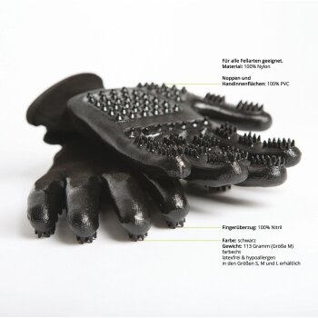 Le Mieux Hands On Gloves Putzhandschuhe, black