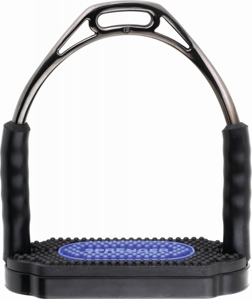 Sprenger Steigbügel BowBalance Edelstahl rostfrei - anthrazit 12cm