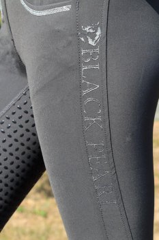 Manski Damen Reithose Black Pearl grey 36