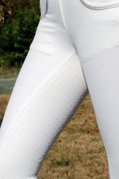 Manski Damen Reithose Black Pearl white 76