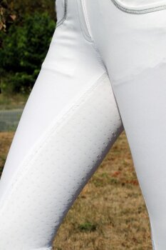 Manski Damen Reithose Black Pearl white 42